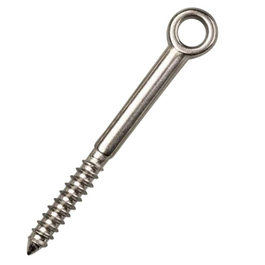 stainless screw-eye 8x80mm stainless