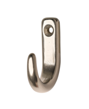 Stainless Coat hooks  25x30mm  A4 quality -  one hole Harm