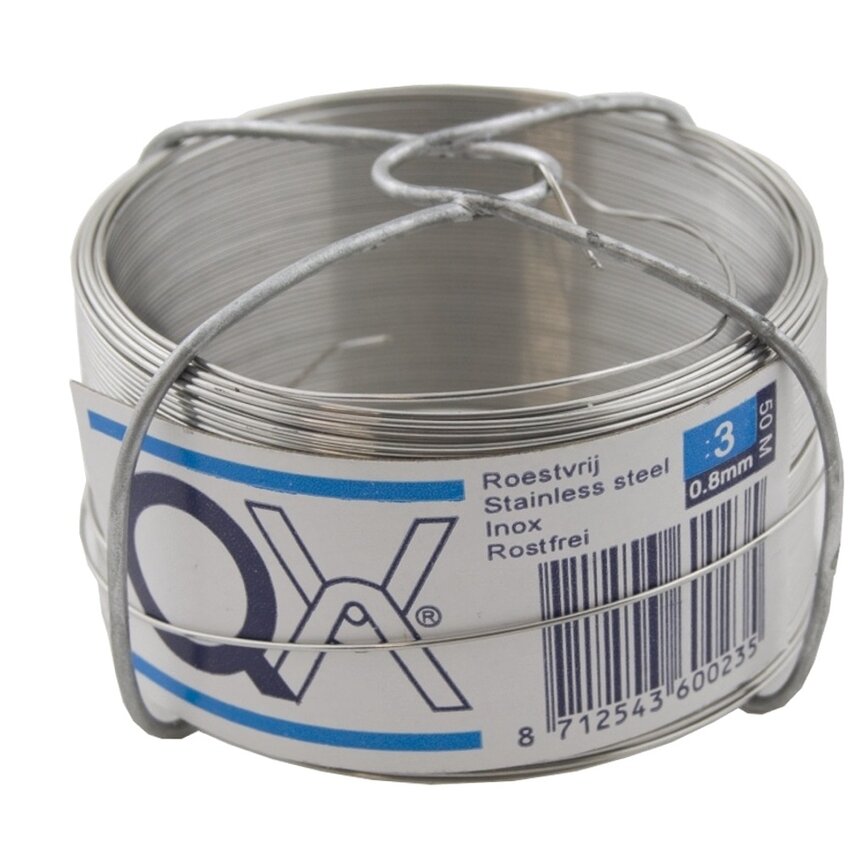 Stainless Steel Binding Wire 0.8mm - 50 meters on reel