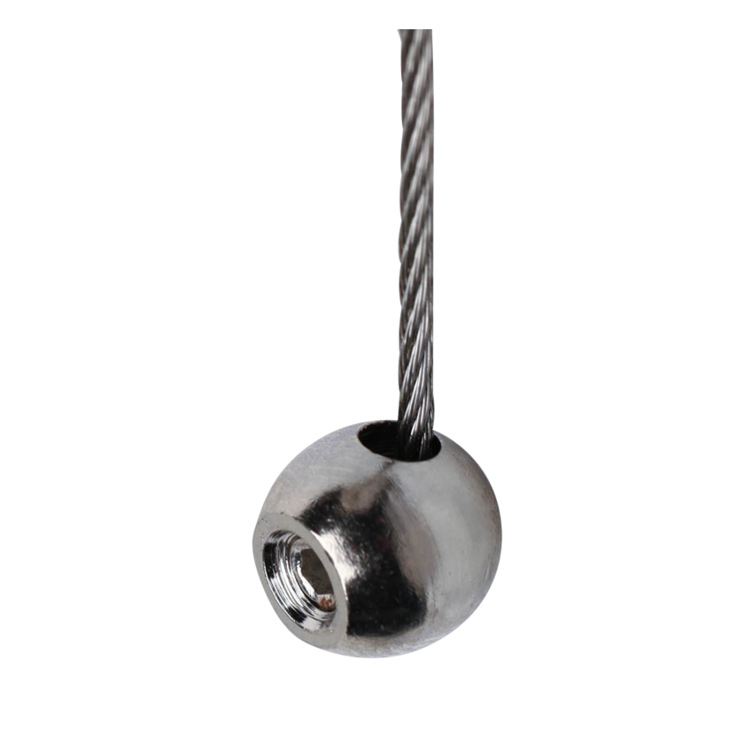 stainless Endstops Ball-shaped for   2 and 3mm Wire Rope