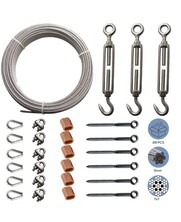 Stainless Cable Railing Kit/Garden Wire/Espalier Wire Kit/Wire Fence Roll