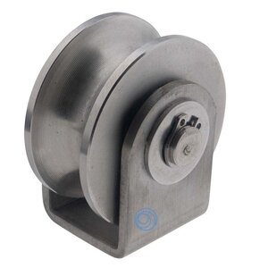 Pulley with U-bolt