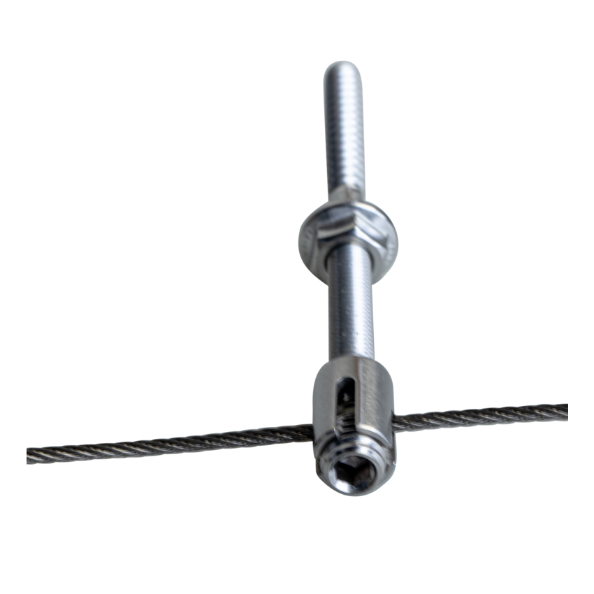 Blauregen Wisteria Leitungspaket Kletterhilfe Kreuzschraube Edelstahl Spalier 4mm Paket