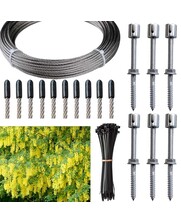 Laburnum guiding climbing aid cross screw stainless steel trellis 3mm package