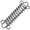 Stainless steel spring 10 cm for tensioning steel cable and iron wire