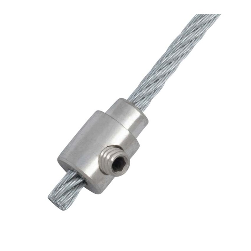 Wire fastener with Allen bolt | Schraubnippel | Cable nipple