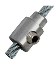 Wire fastener with Allen bolt | Schraubnippel | Cable nipple