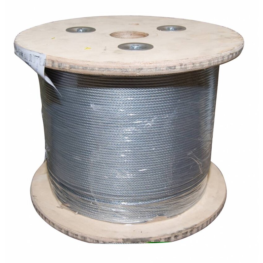 Drahtseil 3 mm 900 meter auf Rolle