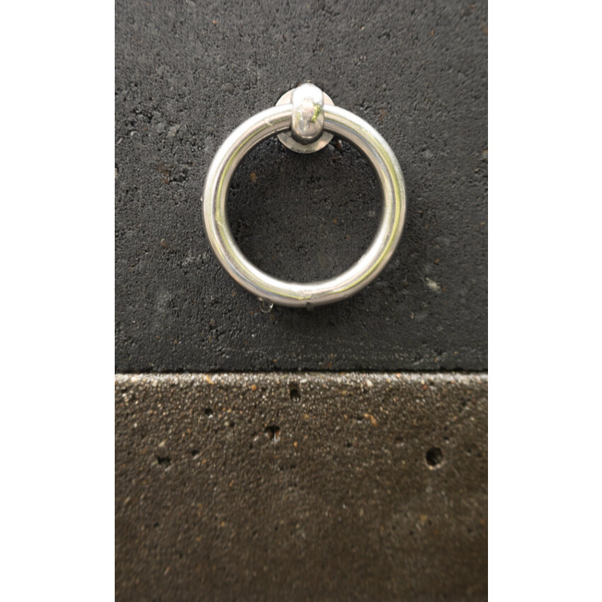 Stainless steel Wall Anchor for attaching chains or cable locks