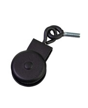 Markieskatrollen m6 polyamide schijf 32mm  Zwart Op=Op