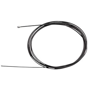 Technx Zwarte Staalkabel 1.2mm met eindstop 1m