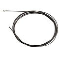Technx Schwarzes Stahlseil 1,2 mm mit Endstopp 2m