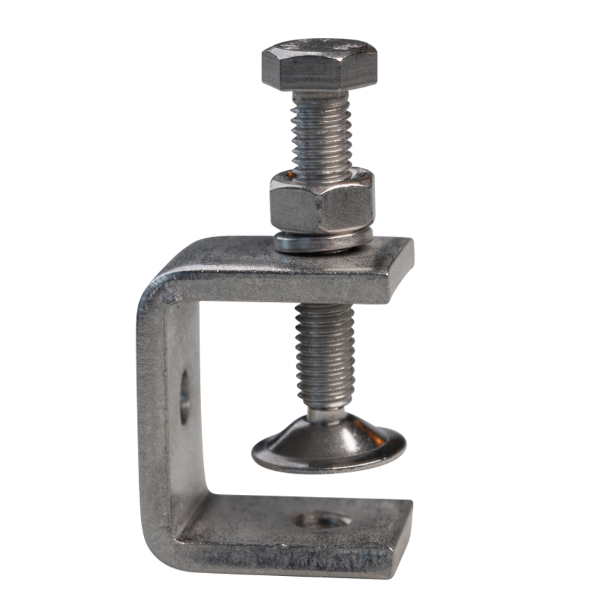 Schroefklem 304 RVS  Balkklem