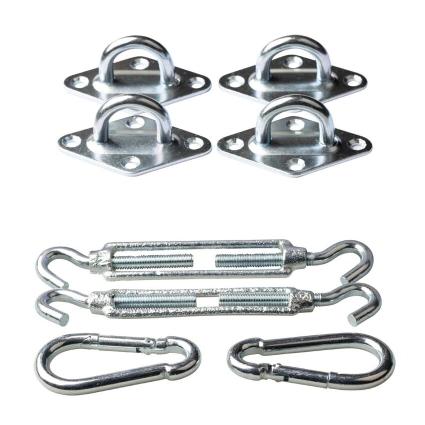 Universal mounting kit for shade sail