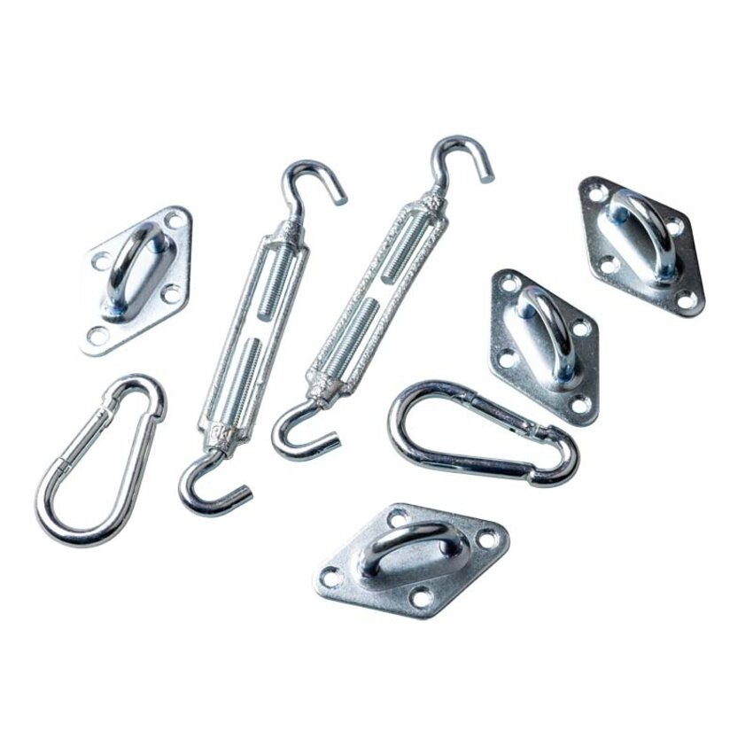 Universeel Ophangpakket  voor Schaduwdoek