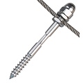 Green Trellis screw stainless