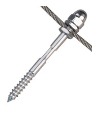 Plant guidance-screw stainless Trellis  Aisi 316