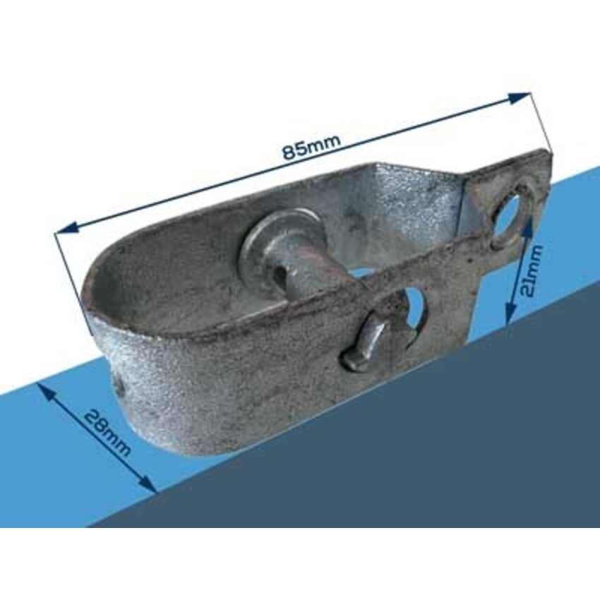 Thermally Galvanized Wire Tensioner 85mm
