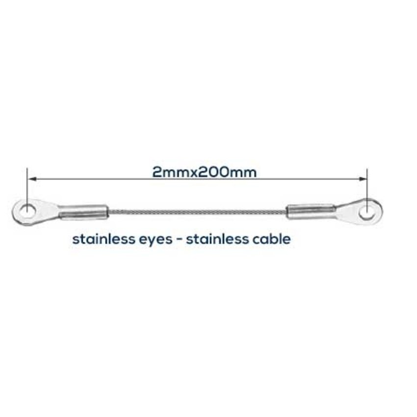 Tailor made Wire Rope with loop