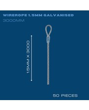 Tailor made Wire Rope with loop