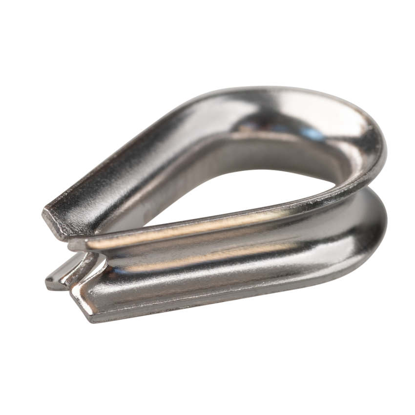 Kauscheen Edelstahl Niro rostfrei 2mm