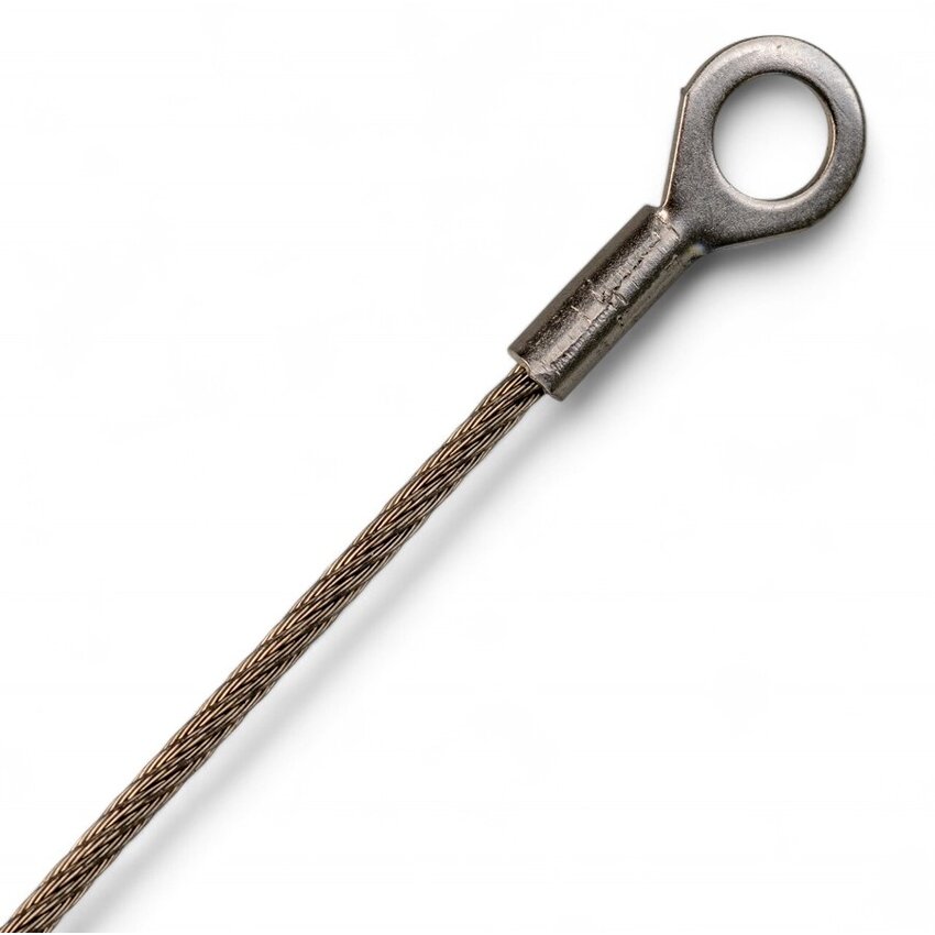 Inox-Öse 6mm für 2mm Kabel - 304 RVS Befestigung