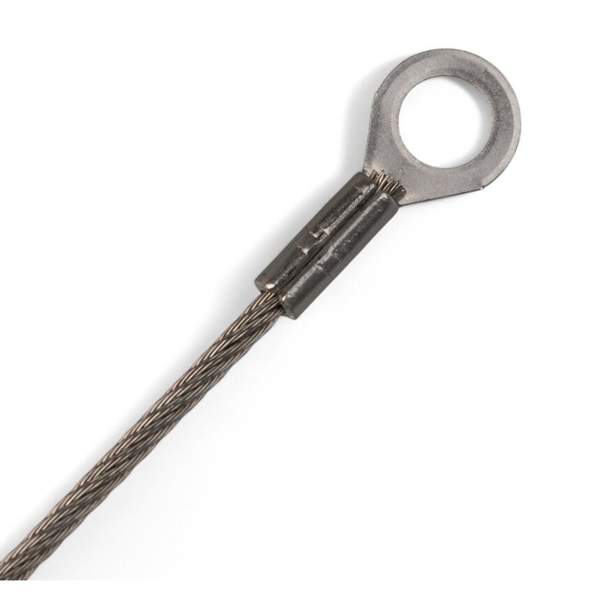 Inox-Öse 6mm für 2mm Kabel - 304 RVS Befestigung