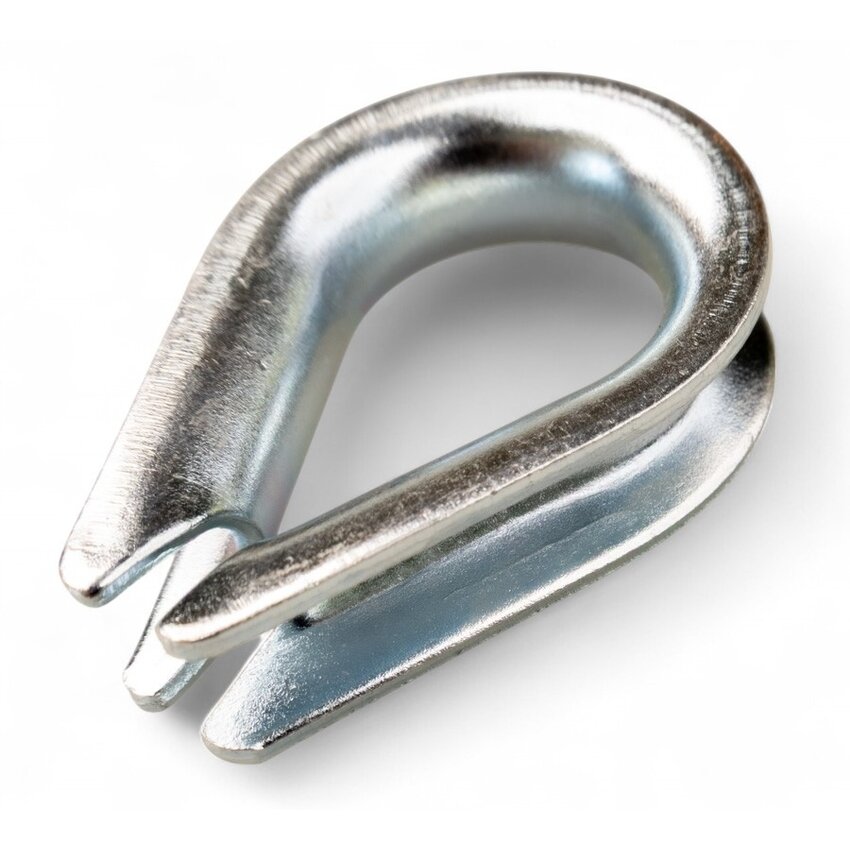 Thimble 8mm galvanised version