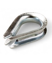 Wire sleeve 12mm galvanised version suitable for steel cable