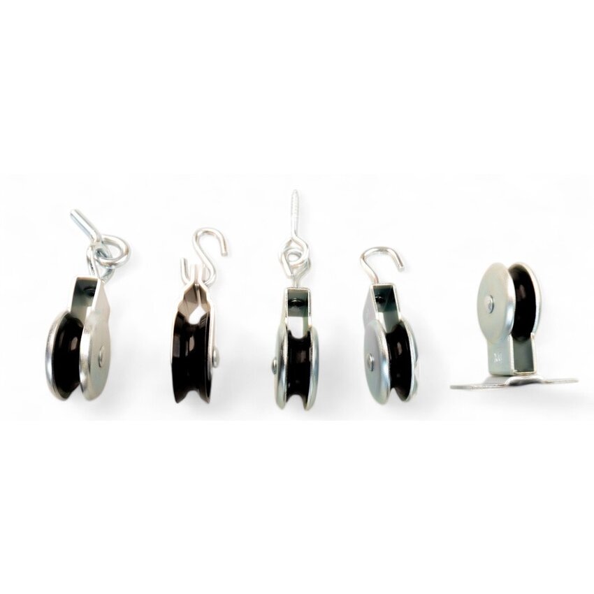 Marquispulleys with open eye polyamide sheave 32mm