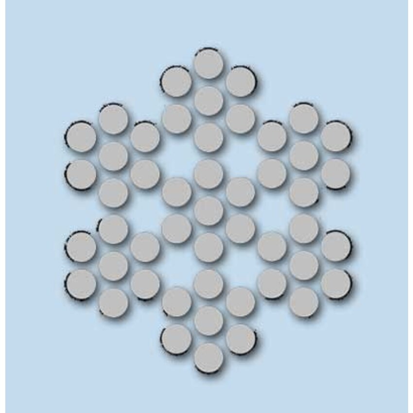 Edelstahlseil 8 mm 20 m 7x19 – Flexibles Seil