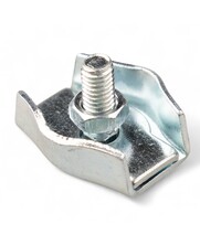 Staaldraadklem verzinkt 2mm simplex