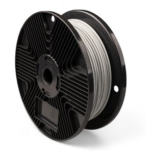 Drahtseil 1.5/2.5 mm pvc 100 meter 1x7