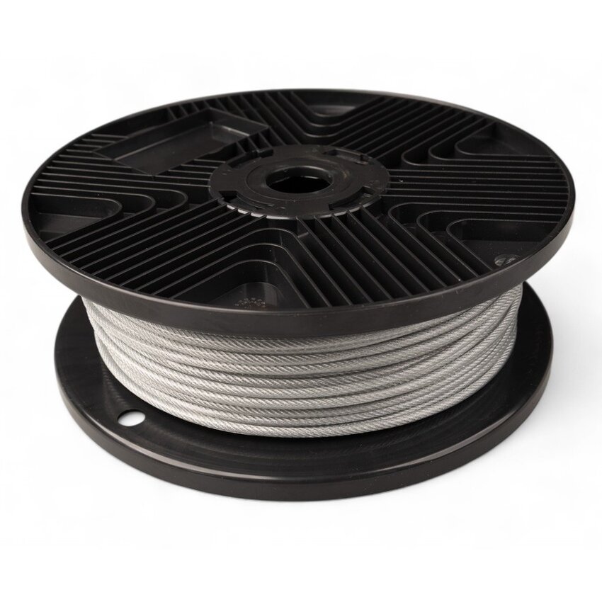 Wire Ropes 1.5/2.5 mm PVC 100 meter 1x7