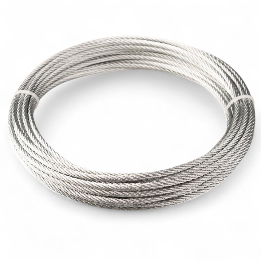 Steel wire bundled, 4 mm 10 meters