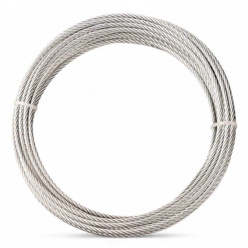 Steel wire bundled, 4 mm 10 meters