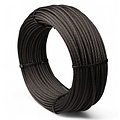RVS Staalkabel 5 mm 50 meter 7x19 zwart