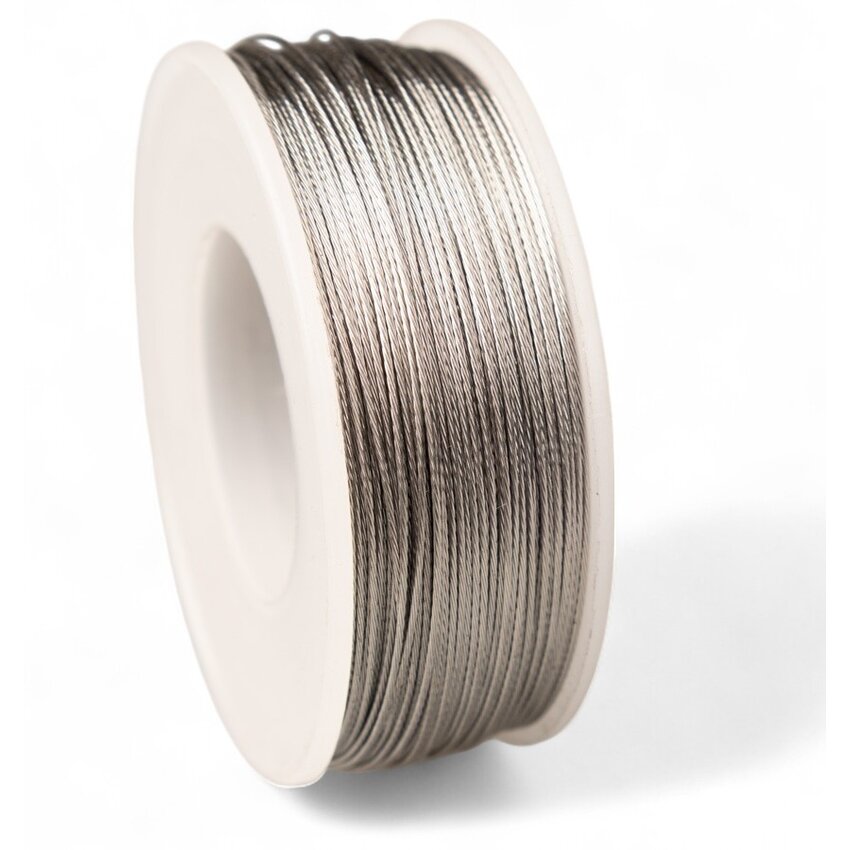 Staalkabel 0,5mm roestvaststaal 100 meter