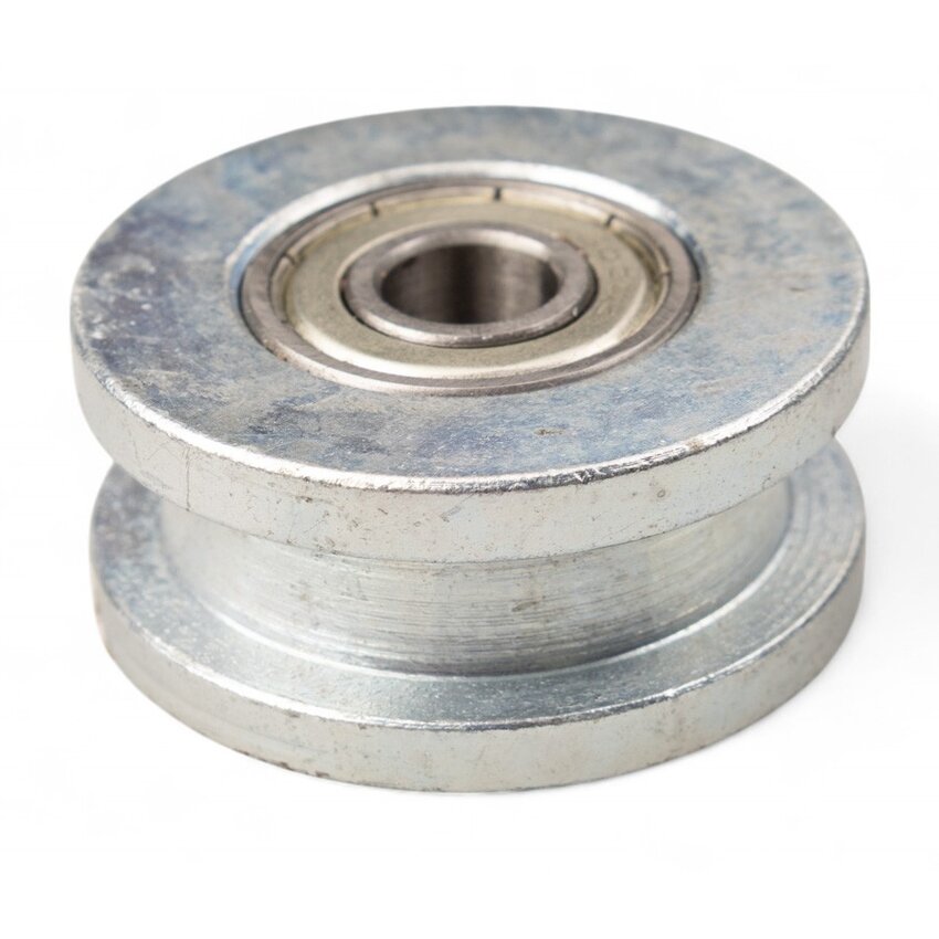 Stalen Wiel of Schijf met vierkante groef Gelagerd 60mm