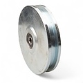 Gietijzeren Wiel Vierkante Groef 140mm