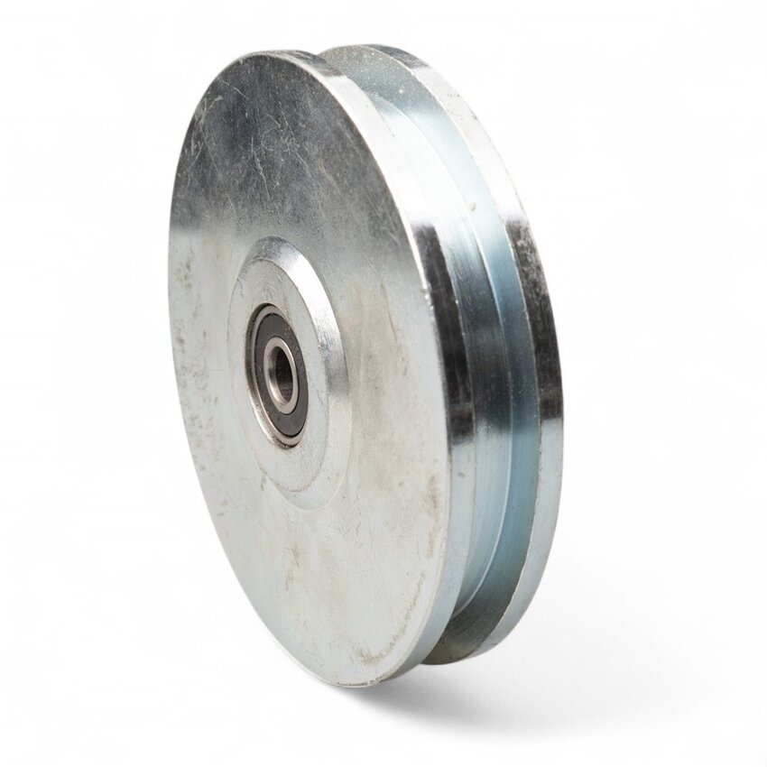 Stalen Wiel of Schijf met vierkante groef Gelagerd 75mm