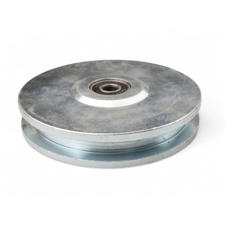 Stalen Wiel of Schijf met vierkante groef Gelagerd 75mm