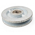Gietijzeren Wiel Vierkante Groef 105mm