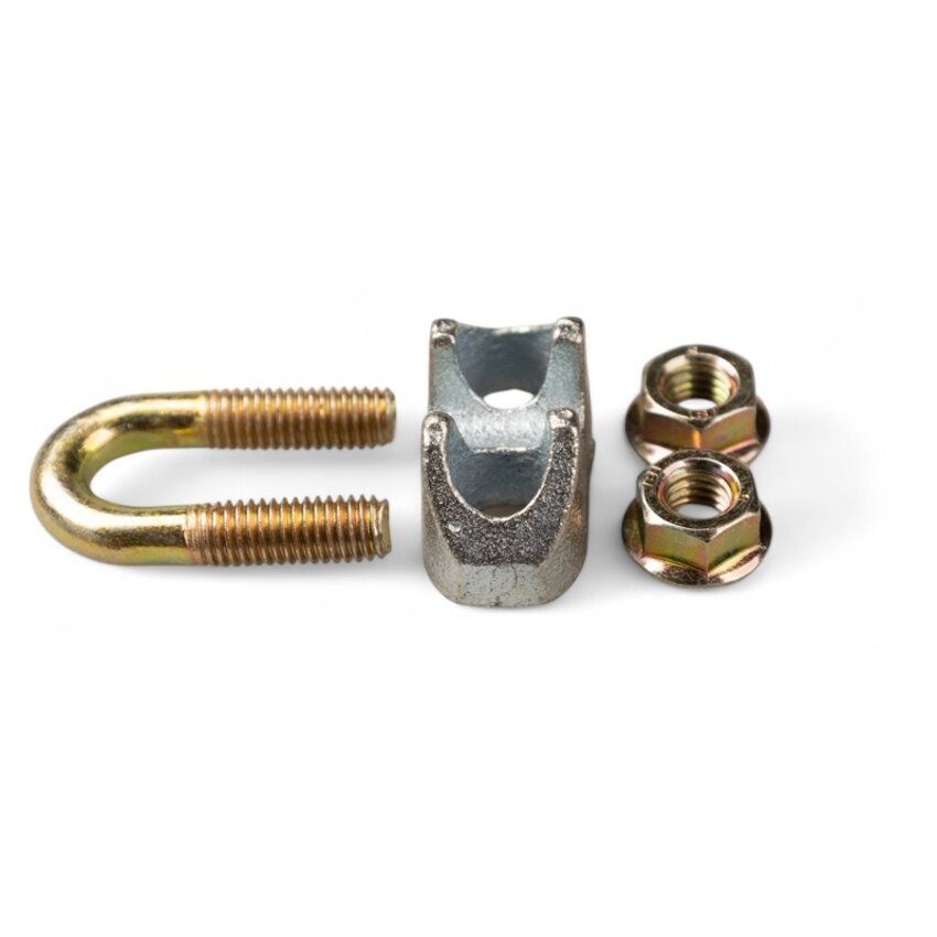Wire Rope Clips with nuts for Wire Rope 8mm - DIN EN 13411-5
