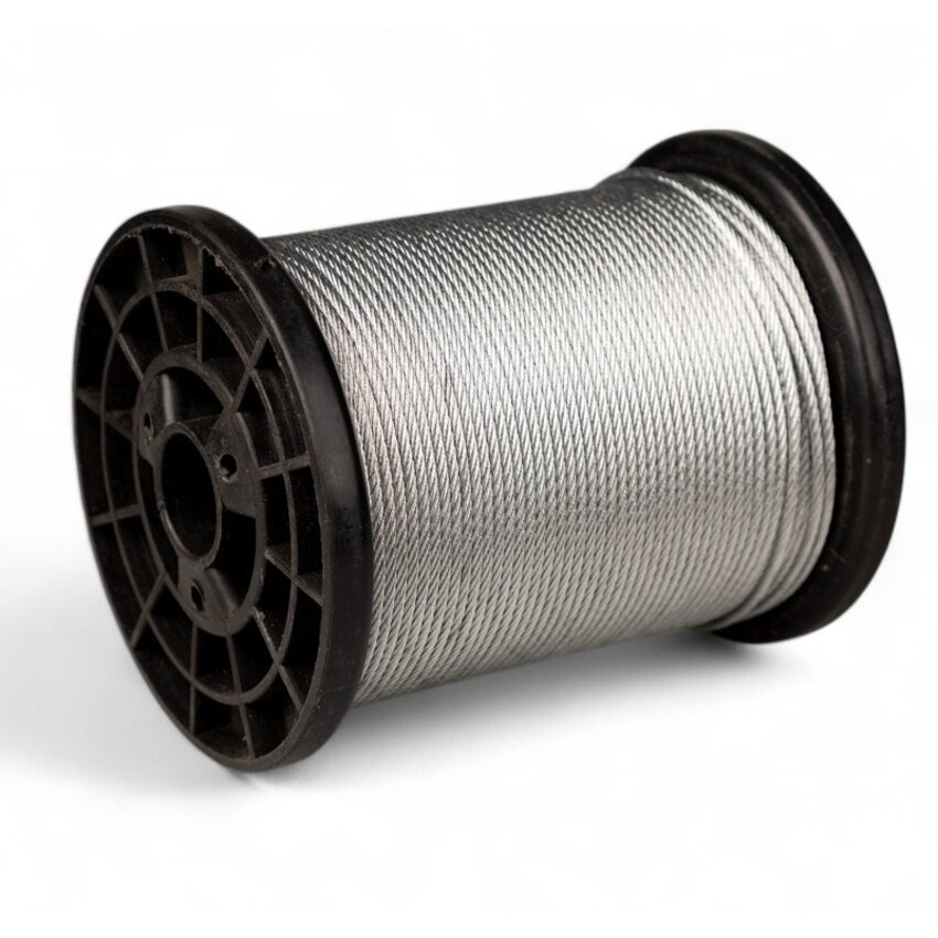 Drahtseil  1 mm 100 meter auf Rolle