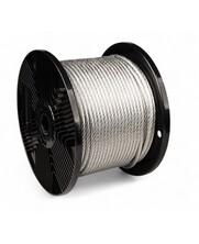 Verzinkte Staalkabel 3mm 6x19+FC op katrol