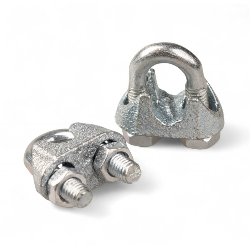 Draadklem voor staalkabel 12mm din741