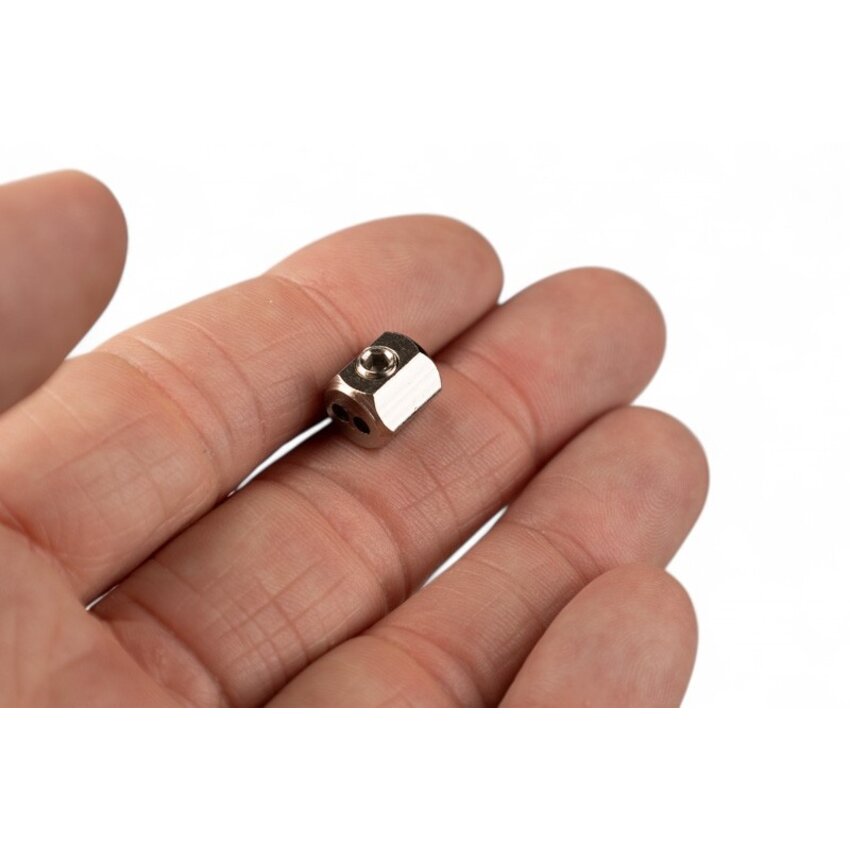 Mini dubbele draadklem met inbusbout voor 1.5mm
