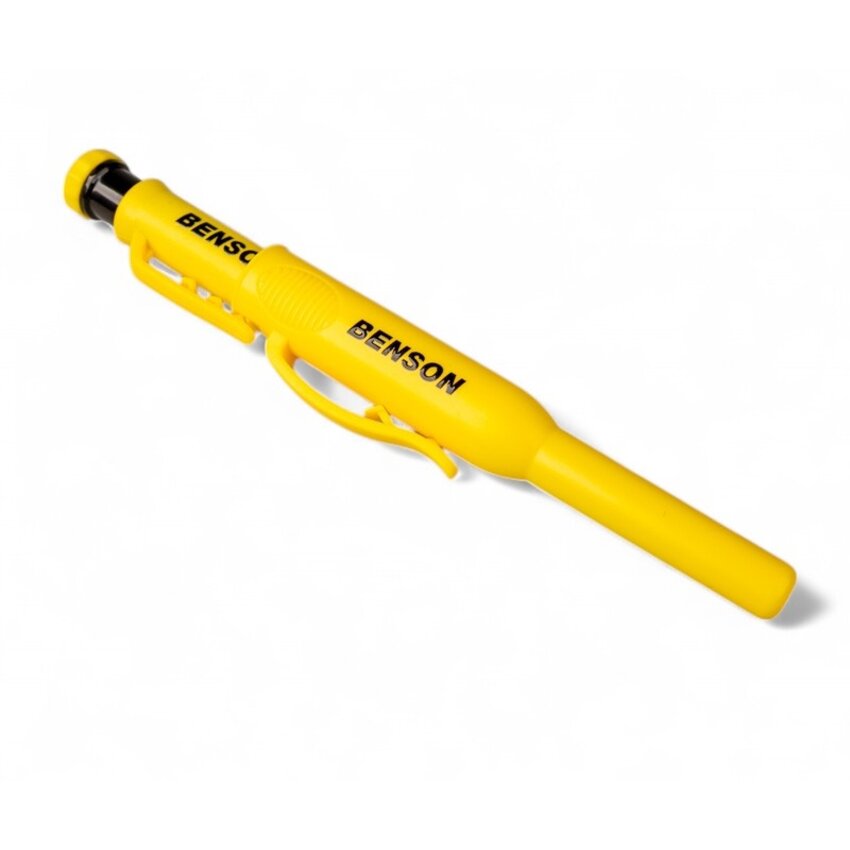 Construction pencil or carpenter's pencil with refill in 2B and Yellow - Refillable