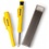 Construction pencil or carpenter's pencil with refill in 2B and Yellow - Refillable